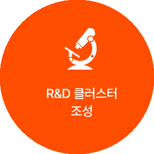 R&D 클러스터 조성